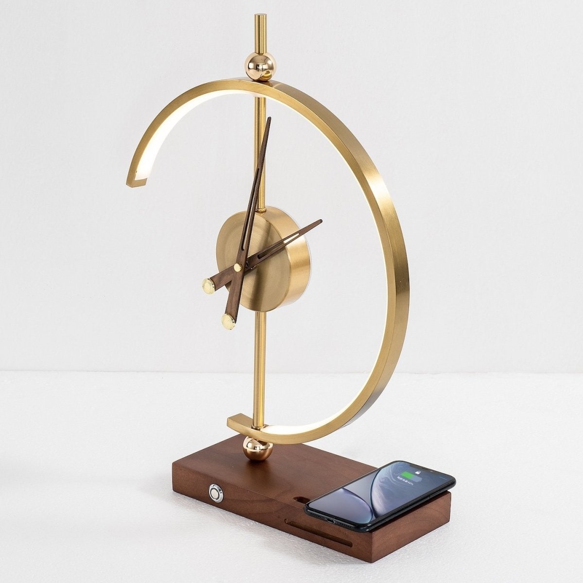 LumiTime™ | Design Kloklamp & Draadloze Oplader