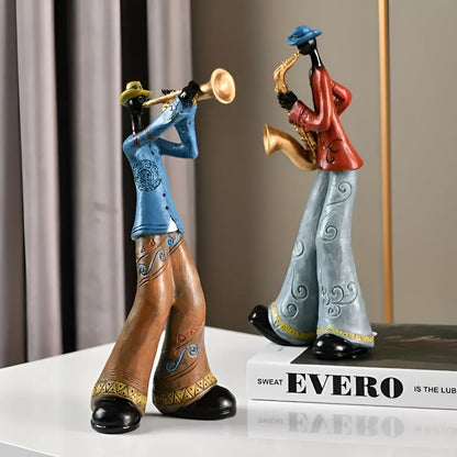 Jazz Muzikanten Decoratiebeeld