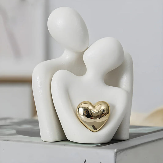 Abstract Lovers Sentimental Beeldje