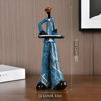 Jazz Muzikanten Decoratiebeeld