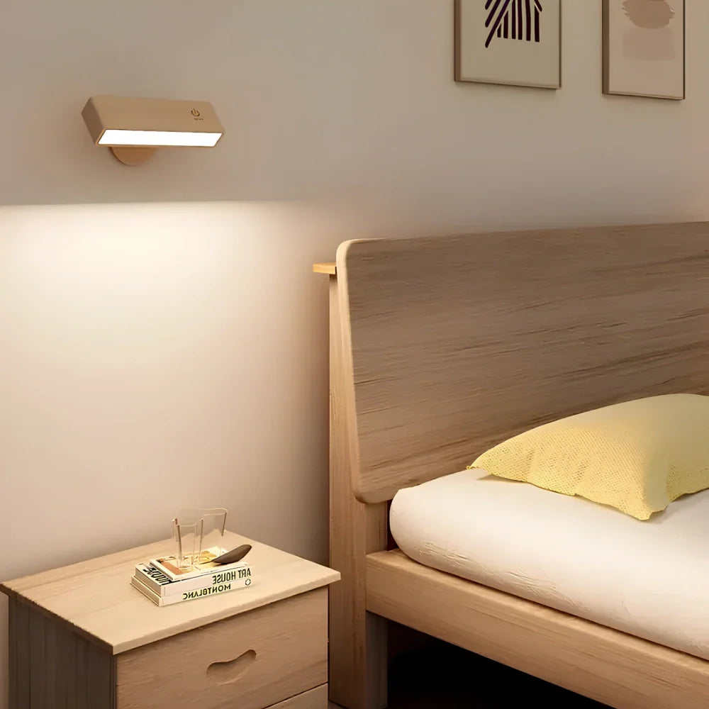 Stijlvolle Draaibare wandlamp met Magnetische montage