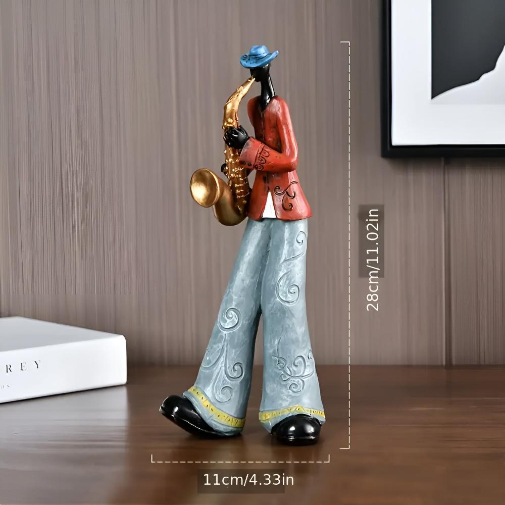Jazz Muzikanten Decoratiebeeld