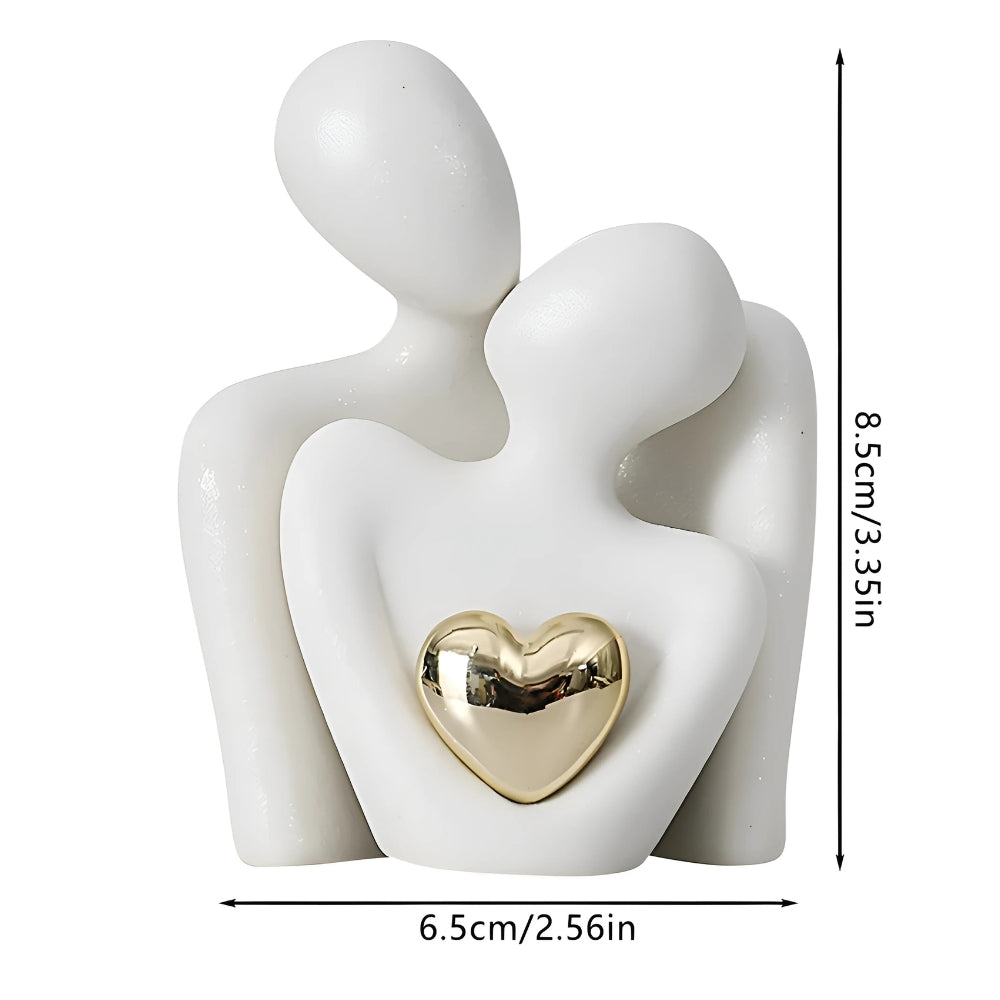 Abstract Lovers Sentimental Beeldje