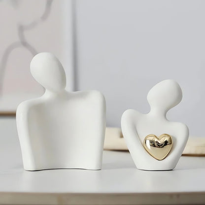 Abstract Lovers Sentimental Beeldje