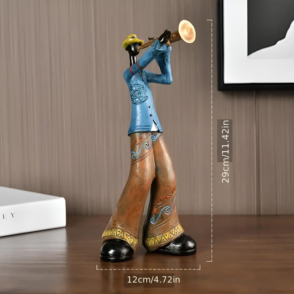 Jazz Muzikanten Decoratiebeeld