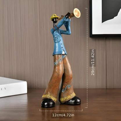 Jazz Muzikanten Decoratiebeeld