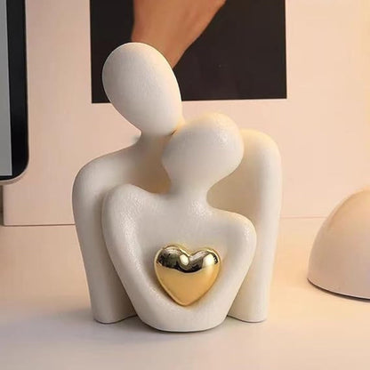 Abstract Lovers Sentimental Beeldje