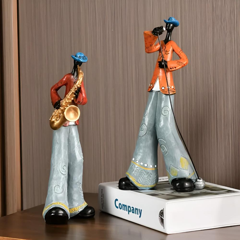 Jazz Muzikanten Decoratiebeeld
