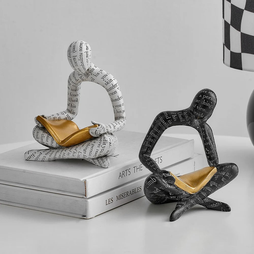 Reader Expression Sculpture