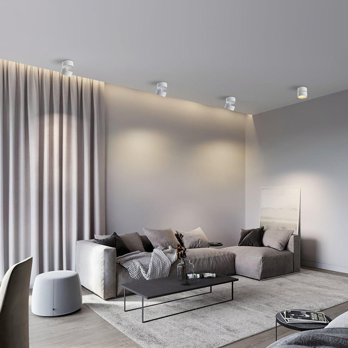 Verstelbare LED Spot in Modern Minimalistisch Scandinavisch Design