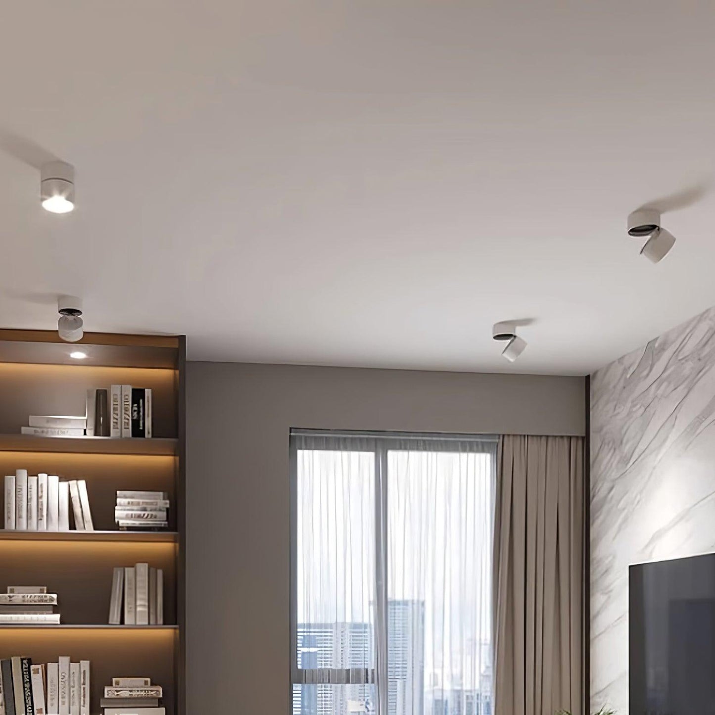 Verstelbare LED Spot in Modern Minimalistisch Scandinavisch Design