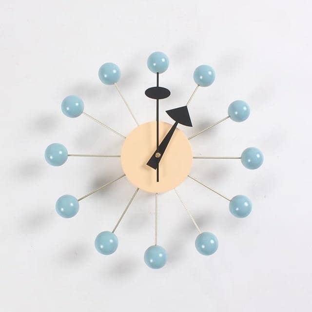 Minimalistische Abstracte Wandklok - Scandinavisch Design - 32CM