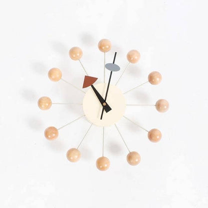 Minimalistische Abstracte Wandklok - Scandinavisch Design - 32CM