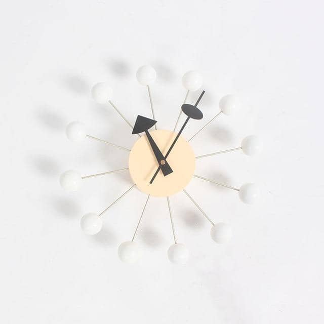 Minimalistische Abstracte Wandklok - Scandinavisch Design - 32CM