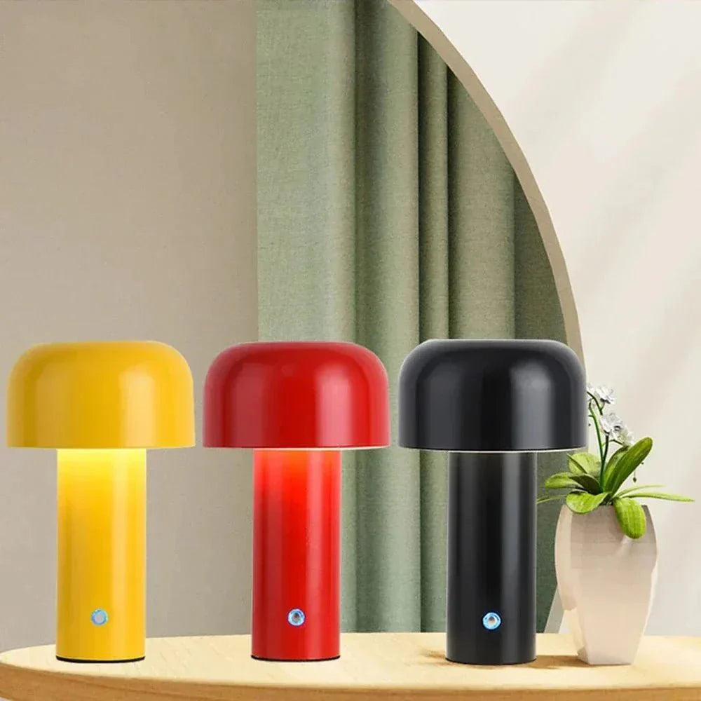 MushroomGlow™ | Draadloze Oplaadbare Tafellamp