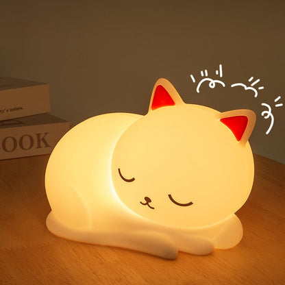Jimmy - Katten Nachtlamp van Siliconen