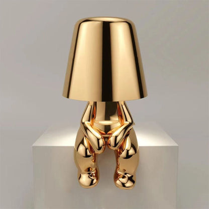 Mistero | Gouden Sculpturale Tafellamp