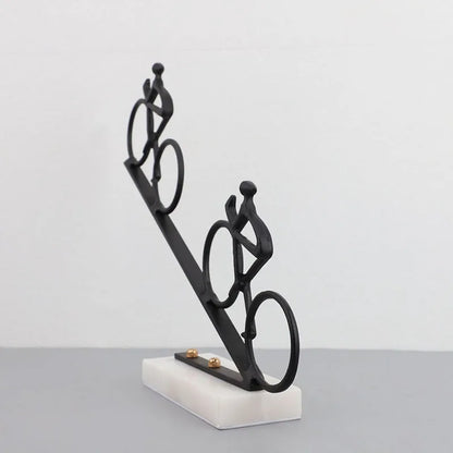 ArtZ® Tour de balance wielrenners sculptuur