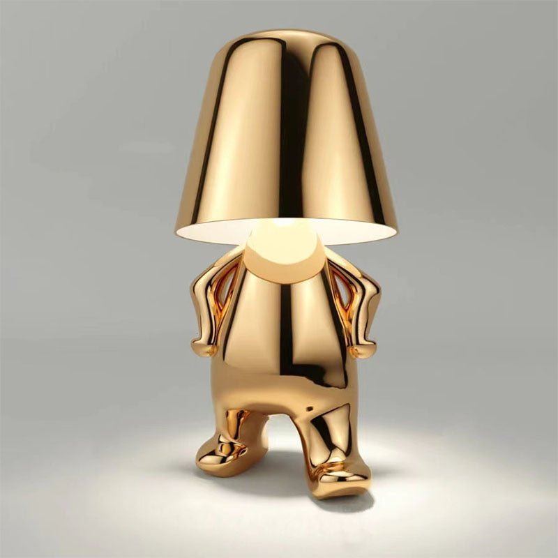 Mistero | Gouden Sculpturale Tafellamp