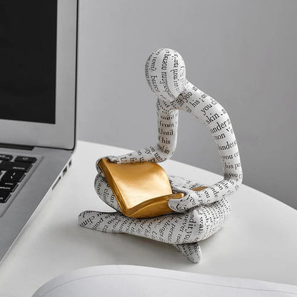 Reader Expression Sculpture