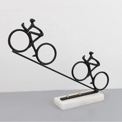 ArtZ® Tour de balance wielrenners sculptuur