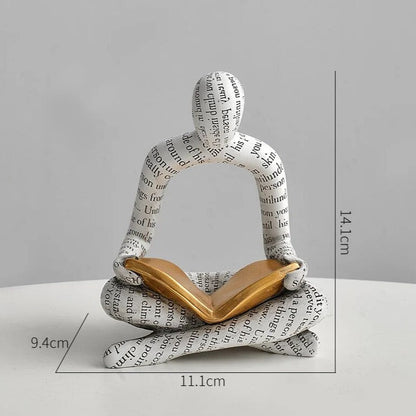 Reader Expression Sculpture