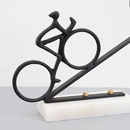 ArtZ® Tour de balance wielrenners sculptuur