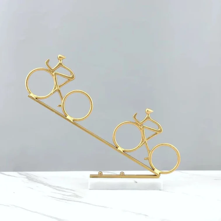 ArtZ® Tour de balance wielrenners sculptuur