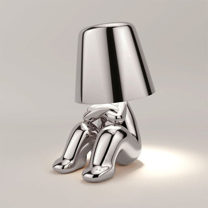 Mistero | Gouden Sculpturale Tafellamp