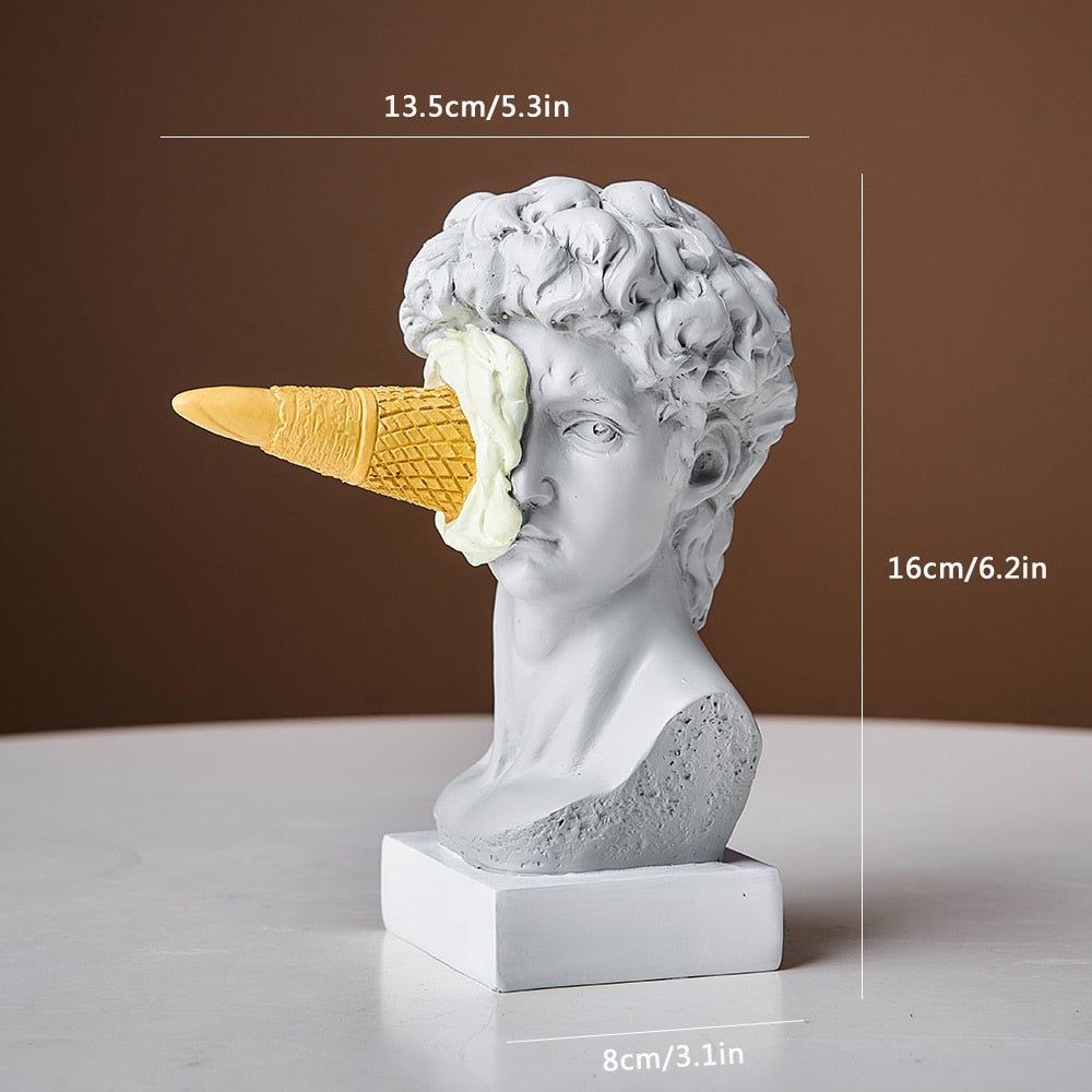 The Melt Sculpture – David met Smeltend IJsje