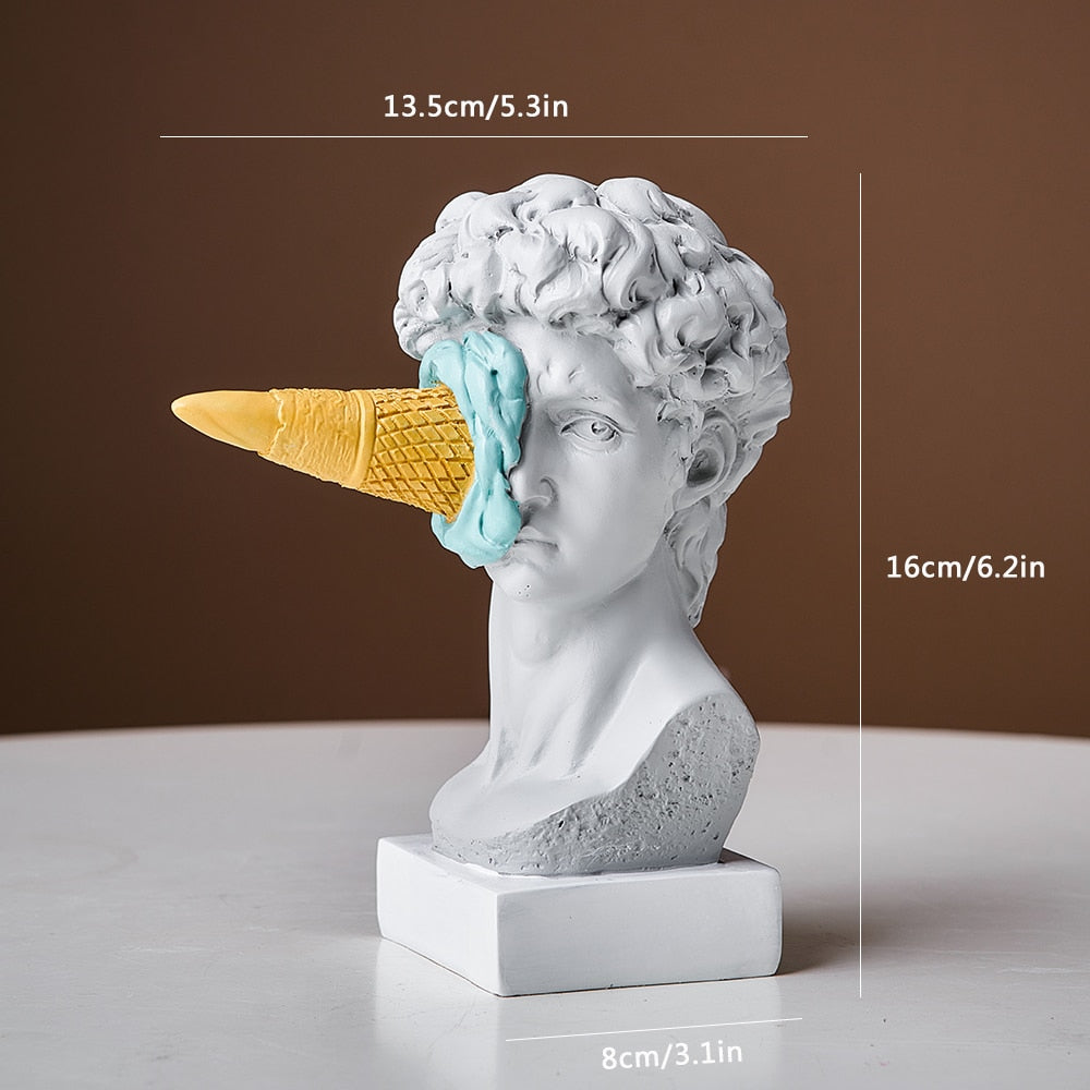 The Melt Sculpture – David met Smeltend IJsje