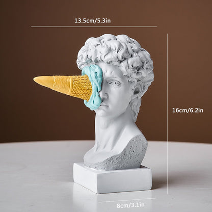 The Melt Sculpture – David met Smeltend IJsje