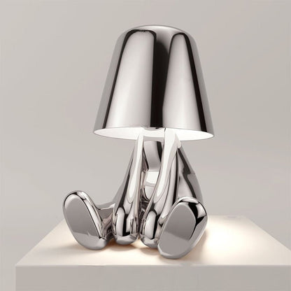 Mistero | Gouden Sculpturale Tafellamp
