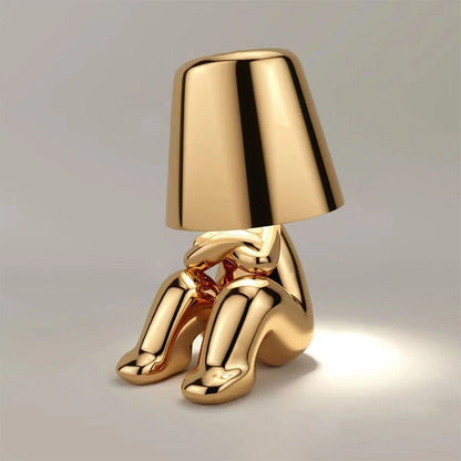 Mistero | Gouden Sculpturale Tafellamp