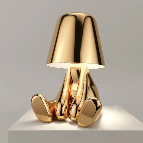 Mistero | Gouden Sculpturale Tafellamp