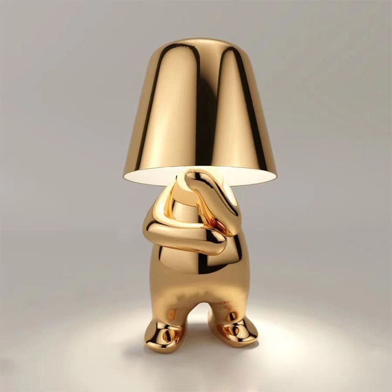 Mistero | Gouden Sculpturale Tafellamp