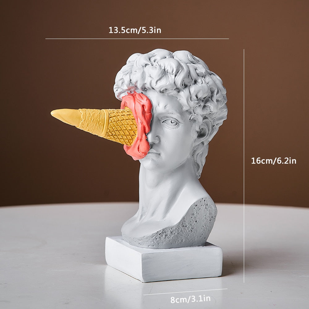 The Melt Sculpture – David met Smeltend IJsje