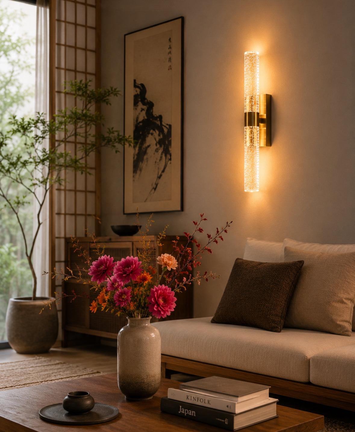 CrystalGlow™ Wandlamp