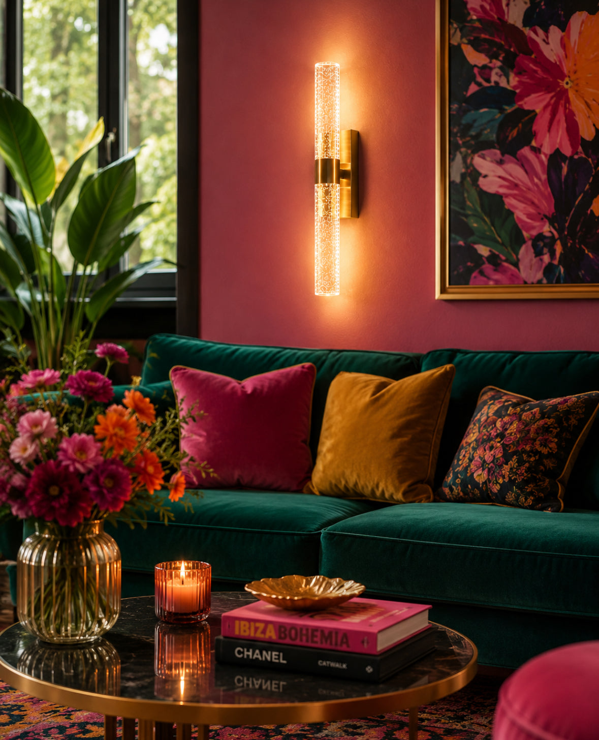 CrystalGlow™ Wandlamp
