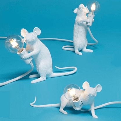 Creatieve Muislamp met Artistiek Design en LED Verlichting voor Speelse Interieurs