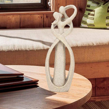 Decoratieve Abstracte Sculptuur Met Moderne Vormgeving