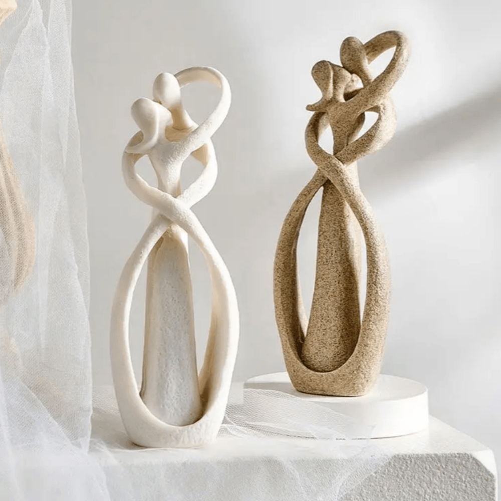 Decoratieve Abstracte Sculptuur Met Moderne Vormgeving