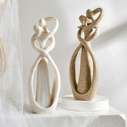 Decoratieve Abstracte Sculptuur Met Moderne Vormgeving