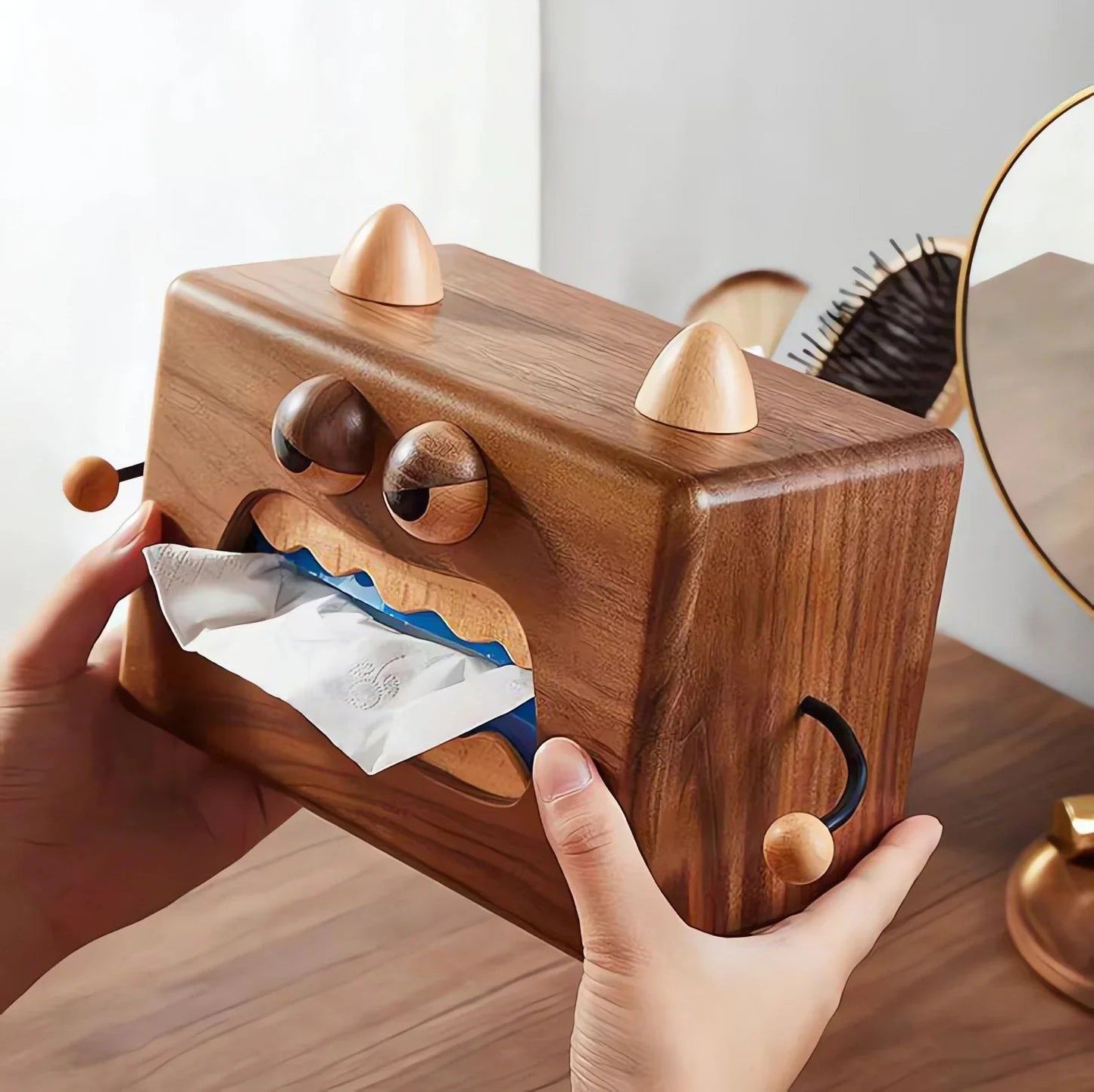 Hom & Ember – Reusachtige Zakdoos voor een Gezellig Interieur