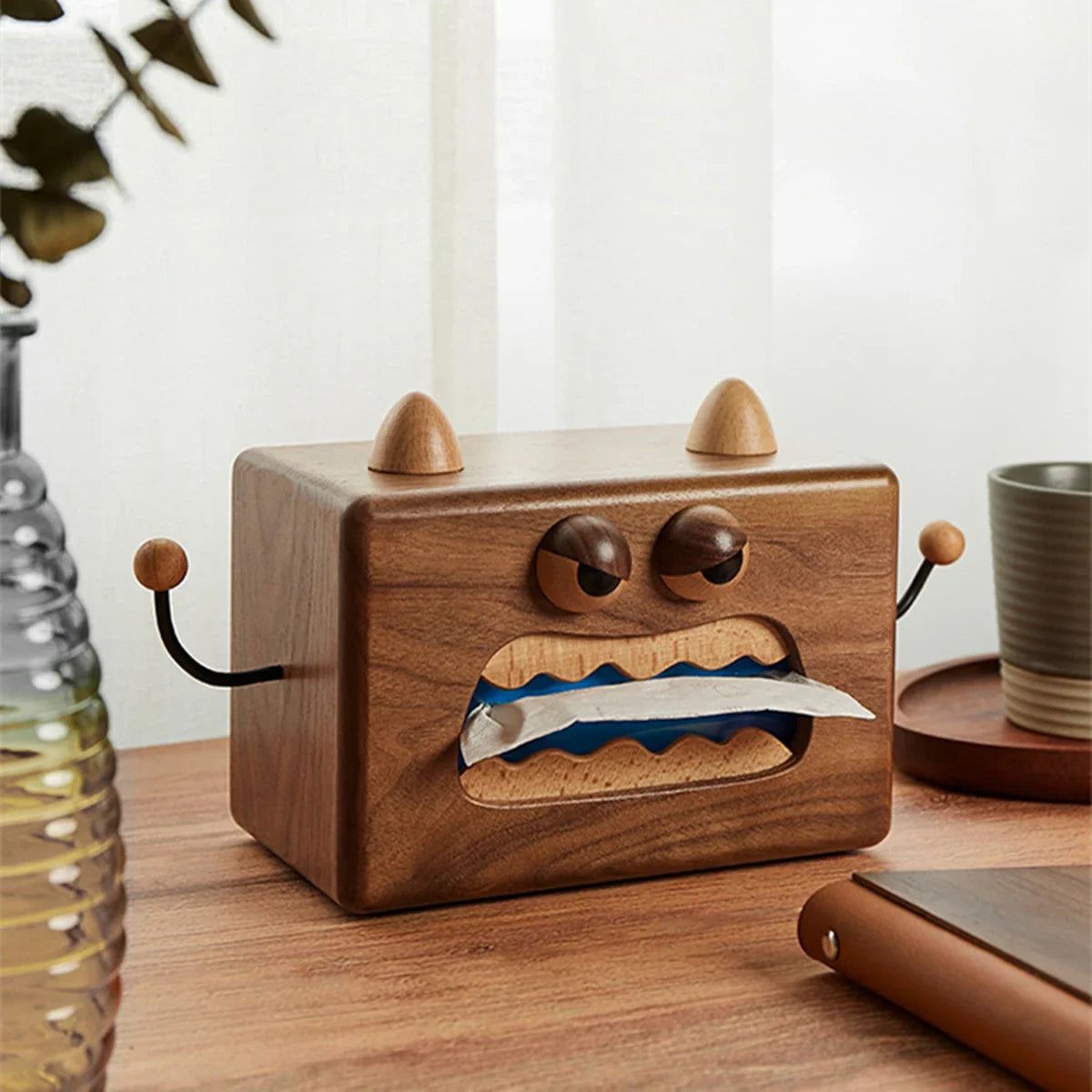 Hom & Ember – Reusachtige Zakdoos voor een Gezellig Interieur