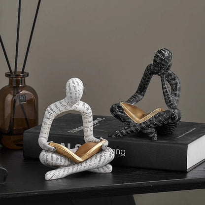 Reader Expression Sculpture