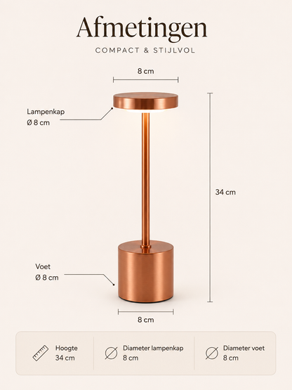 Luméa™ Draadloze Tafellamp